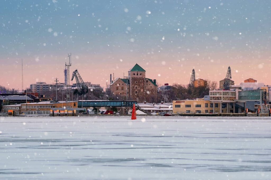 Turku in winter