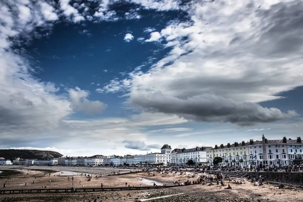 Beach at Llandudno