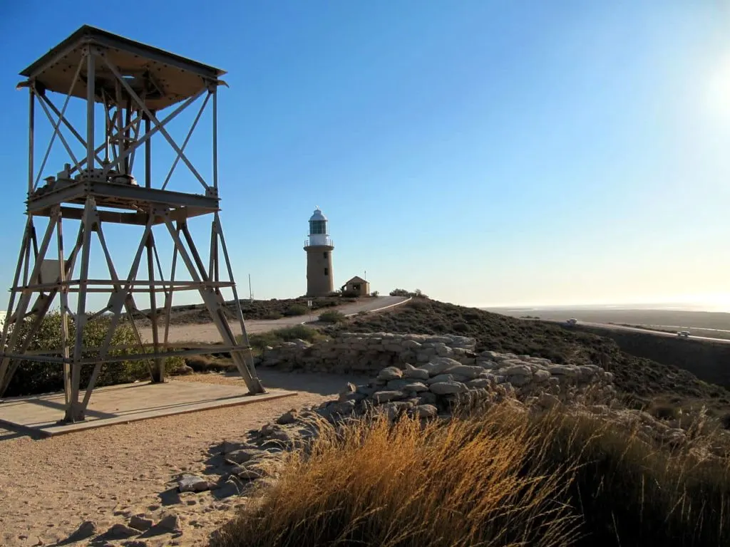 Lighthouse in Exmouth