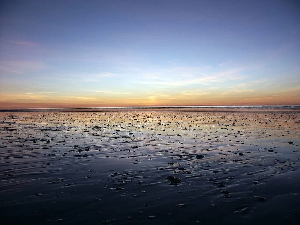 sunset at Eighty Mile Beach