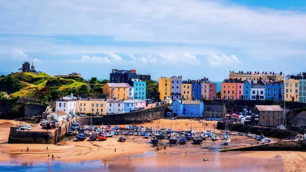 Beach at Tenby