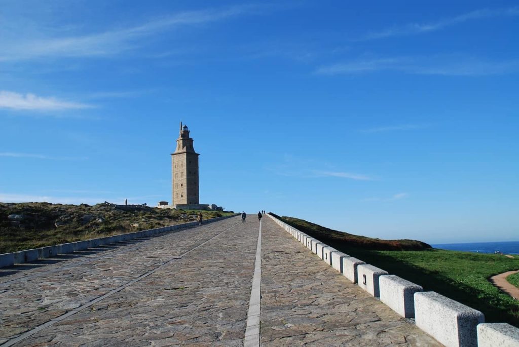 tower of Hercules in A Coruna