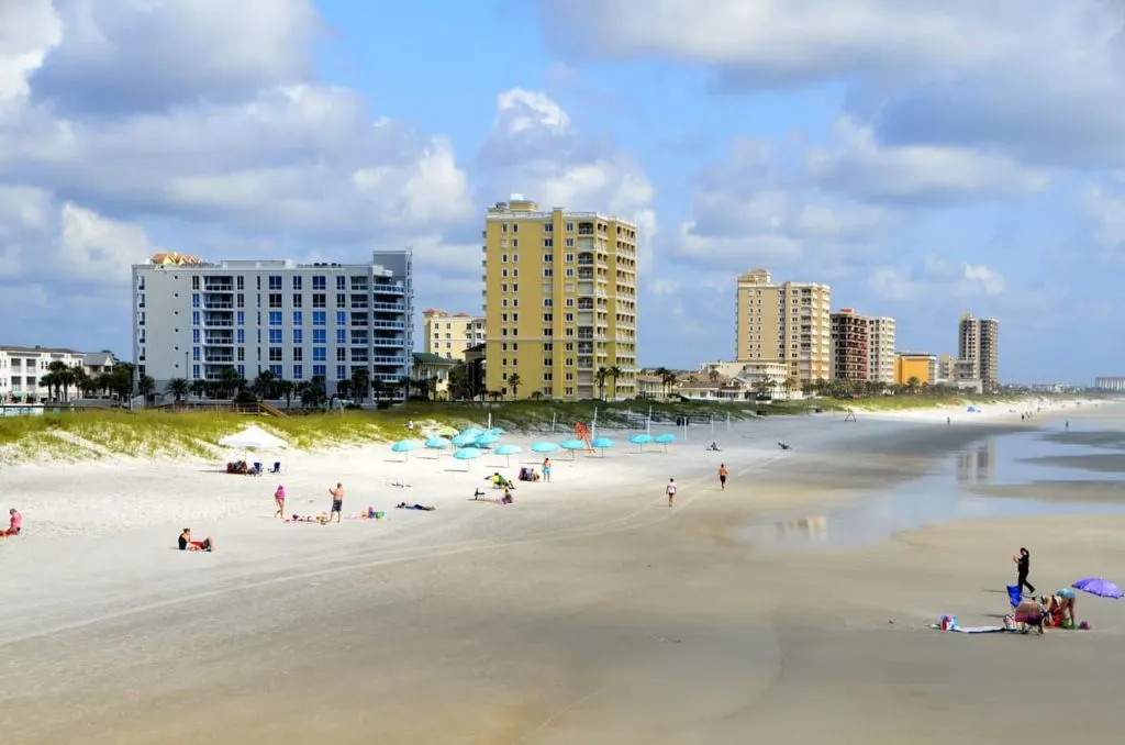 beach in Jacksonville