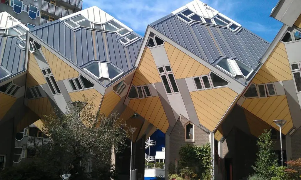 cube houses in Rotterdam