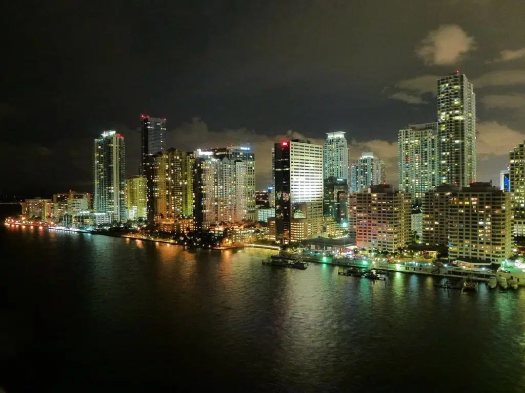 miami at night