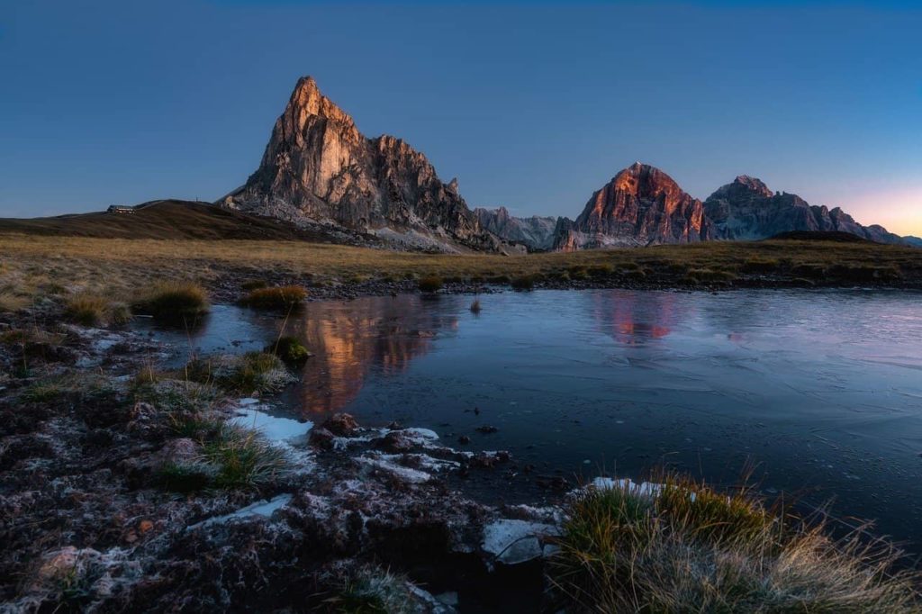 Mountains in the Dolomites