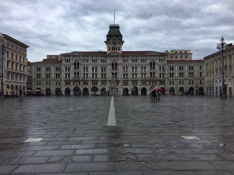 Piazza in Trieste