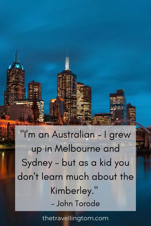 melbourne travel quote