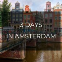 3 days in Amsterdam