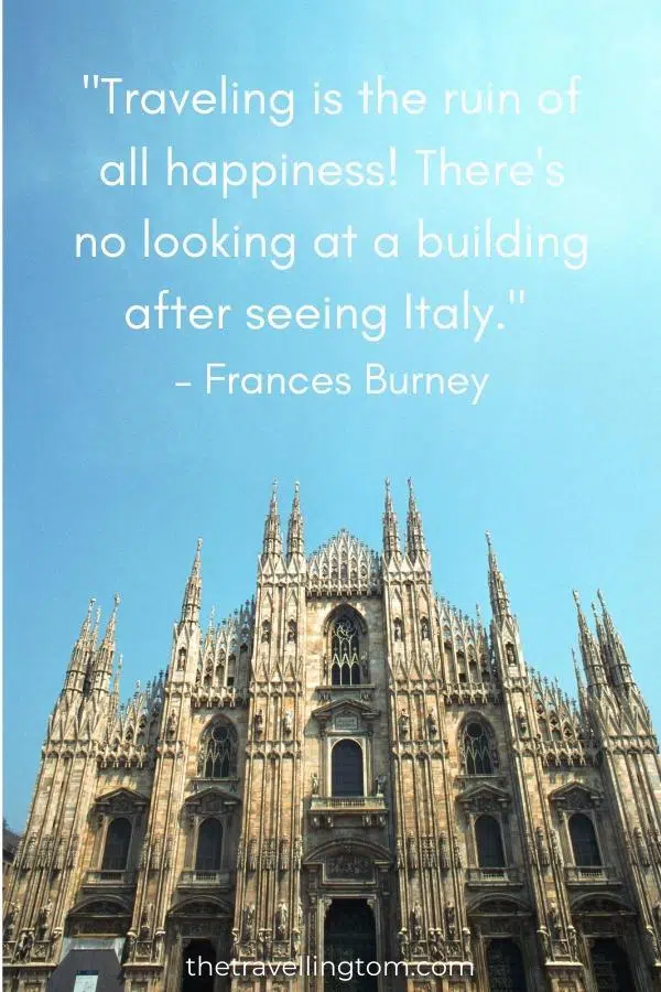 italy travel quote