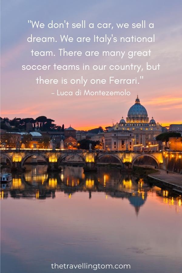 quote about Italy's culture