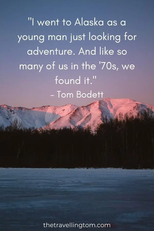 alaska travel quote