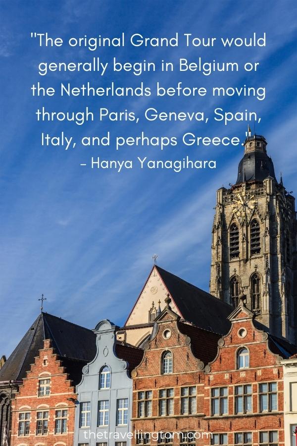 quote about belgium culture