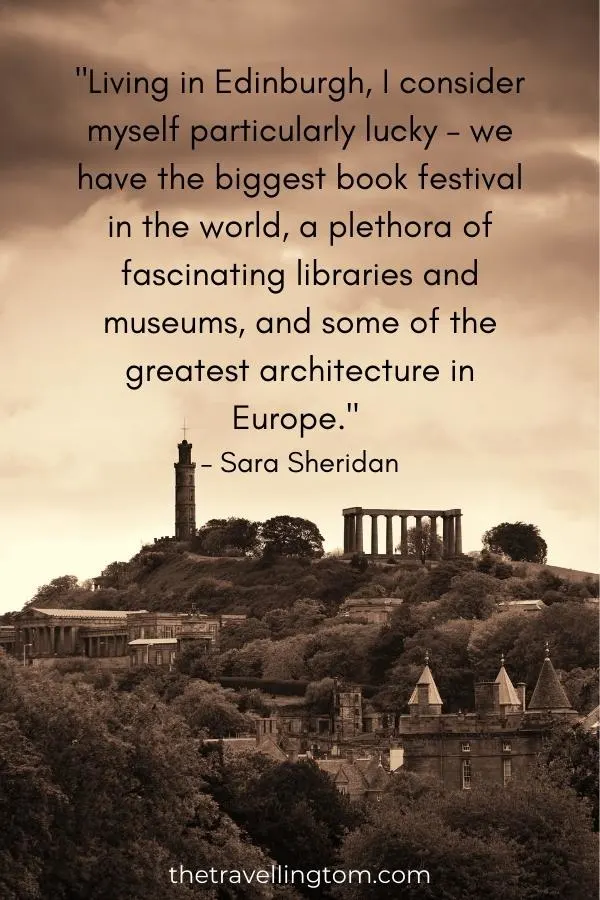 edinburgh quote about culture