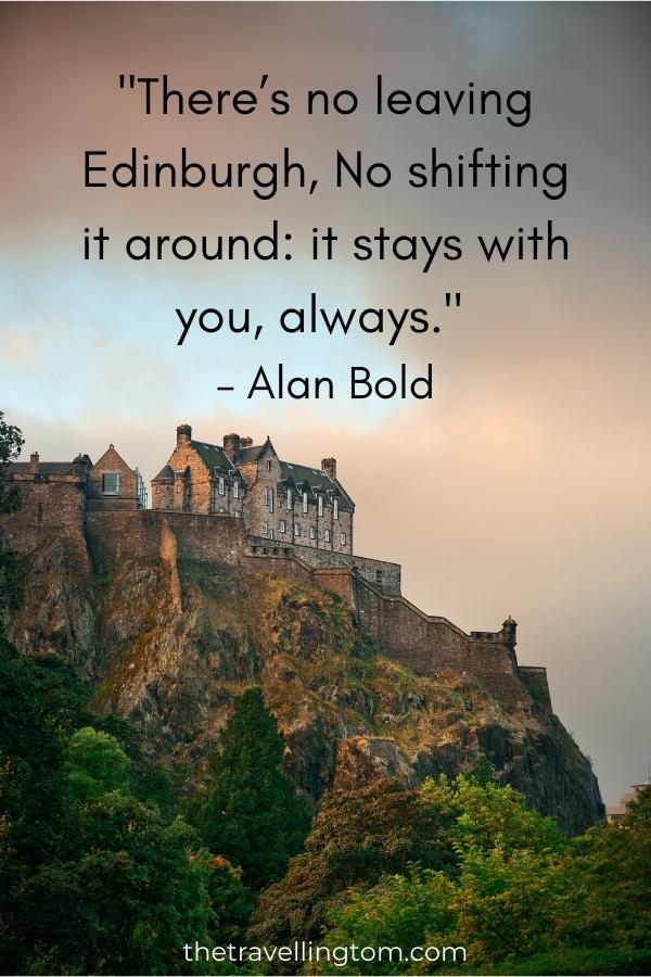 quotes about edinburgh