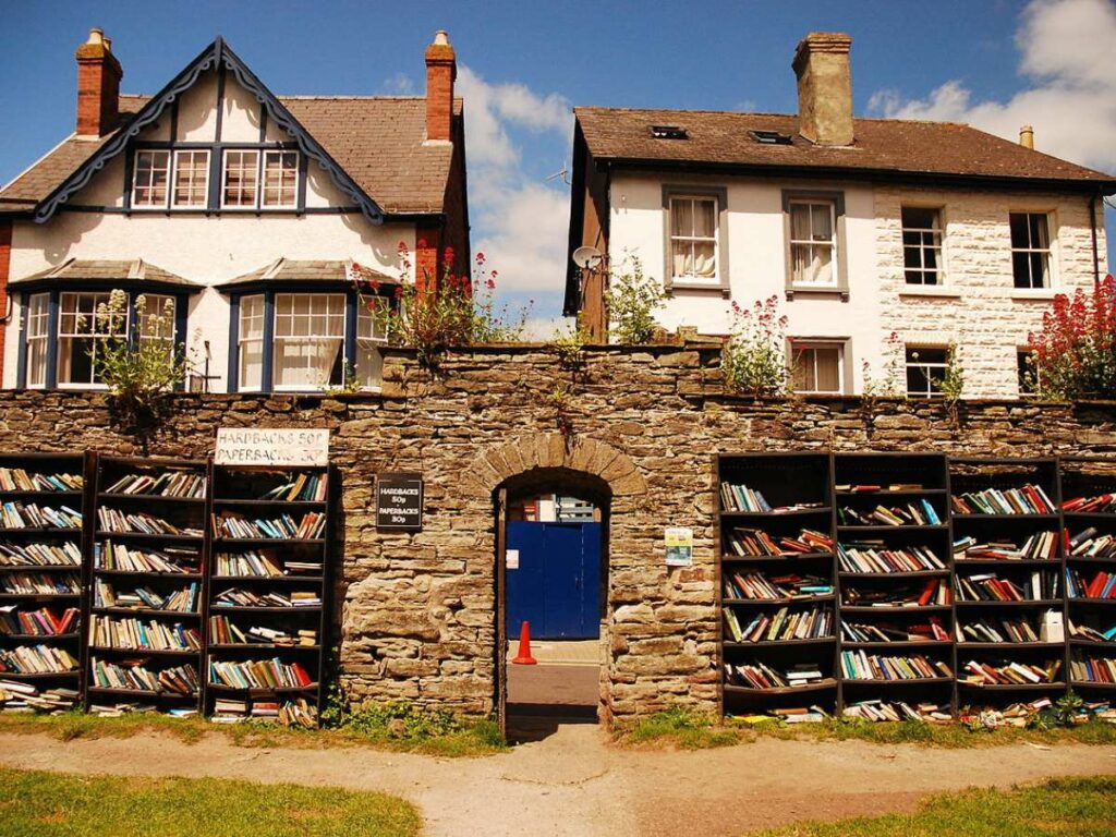 bookshop in Hay on Wye