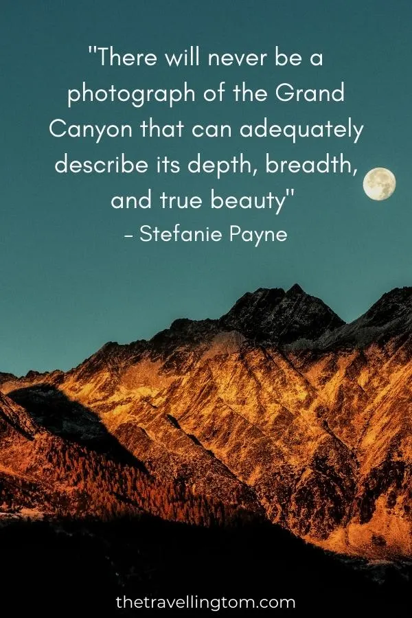 famous grand canyon quote
