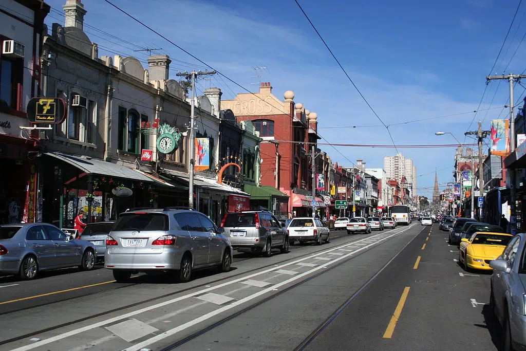 Brunswick Street in Melbourne