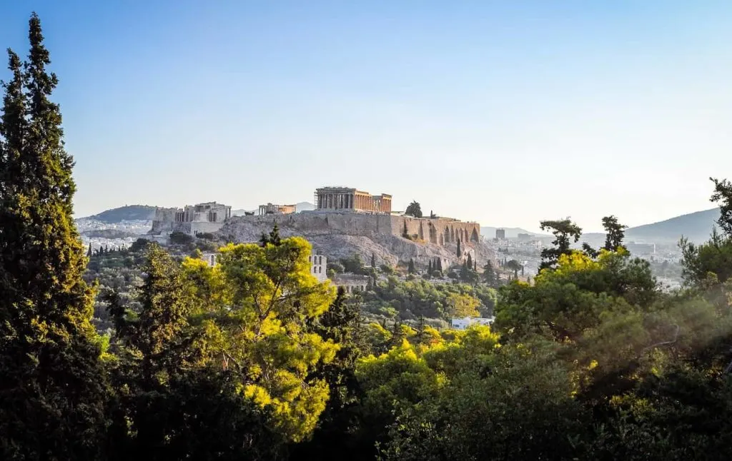 acropolis in athens