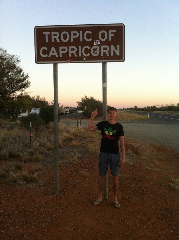 me at the tropic of capricorn