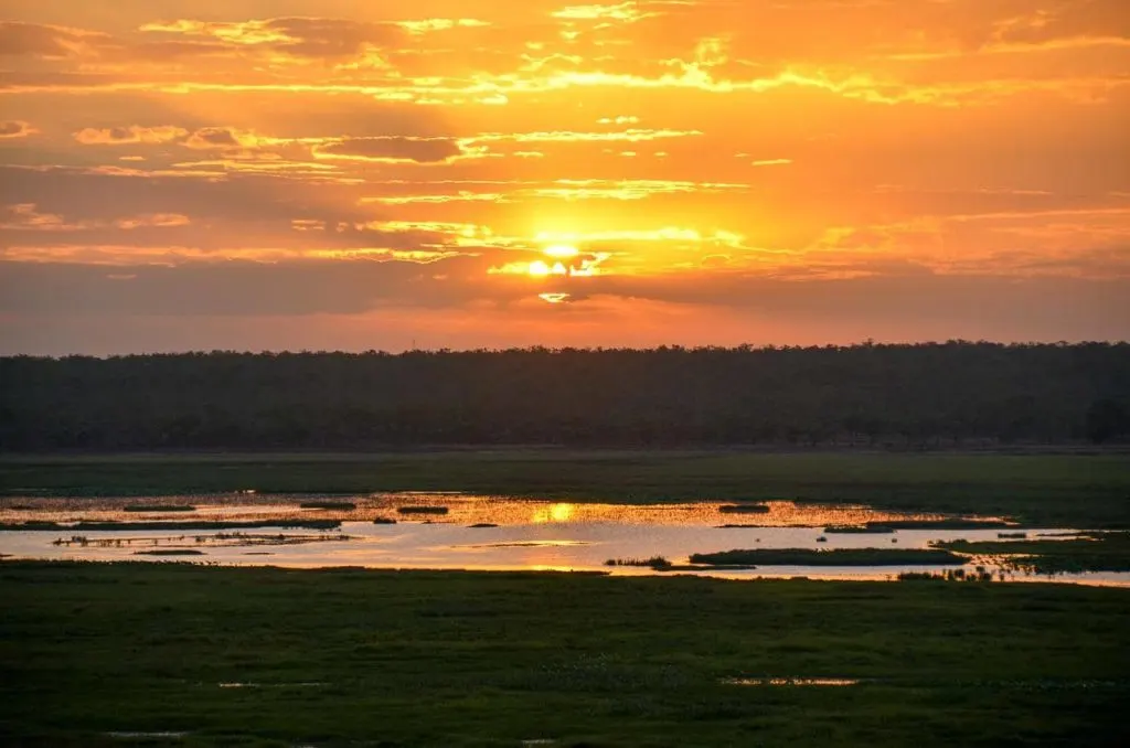 sunset in arnhem land