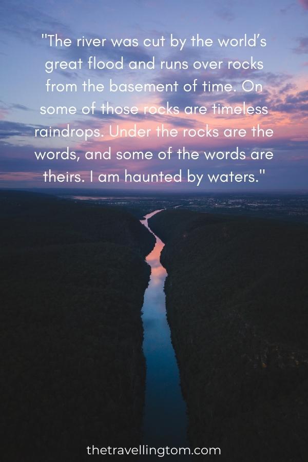 a river runs through it quotes