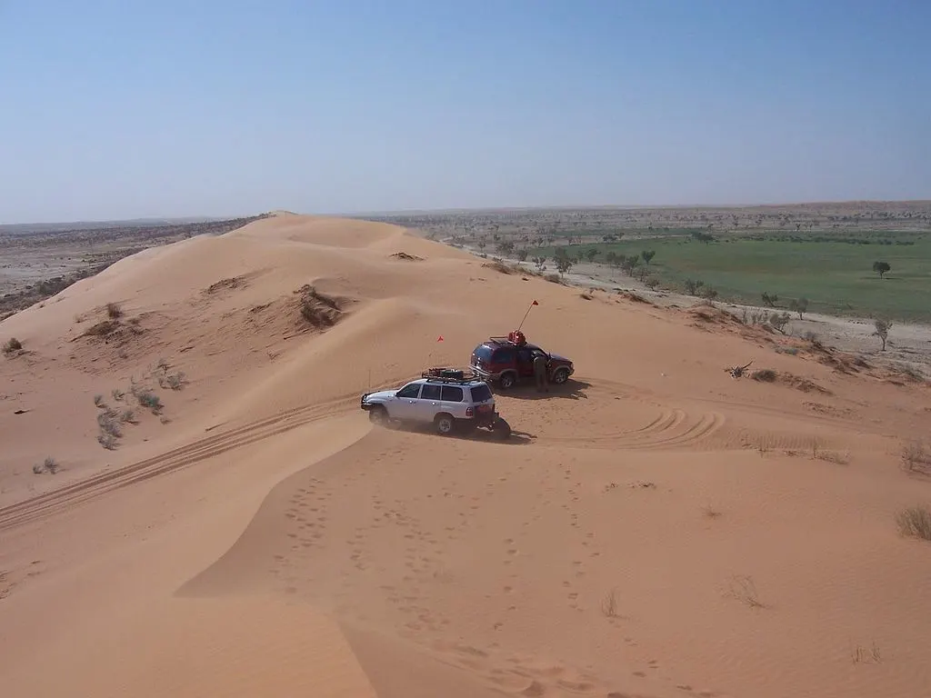 big red sand dune