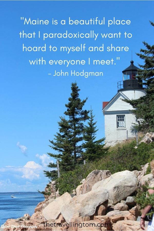 maine travel quote