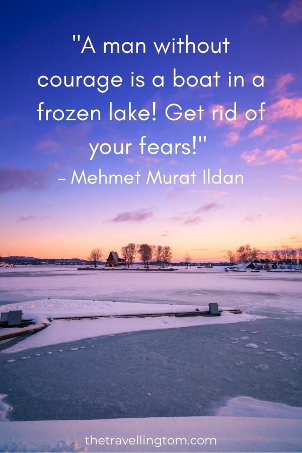 frozen lake quotes