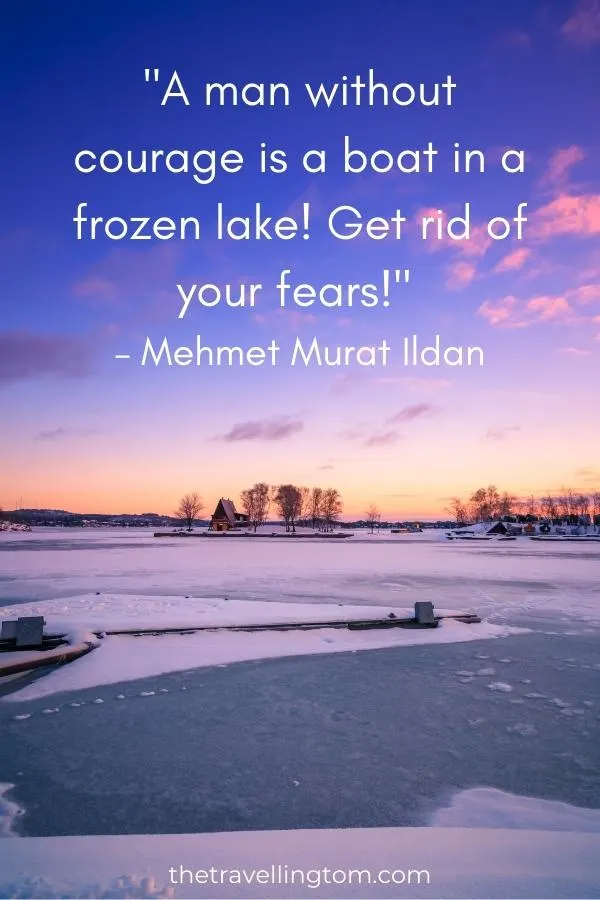 frozen lake quotes