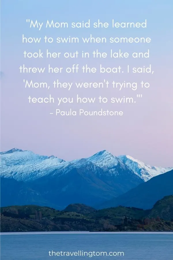 funny lake quotes