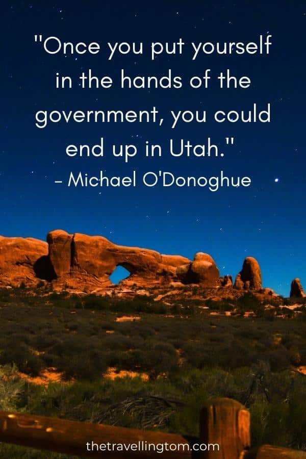 funny utah quote