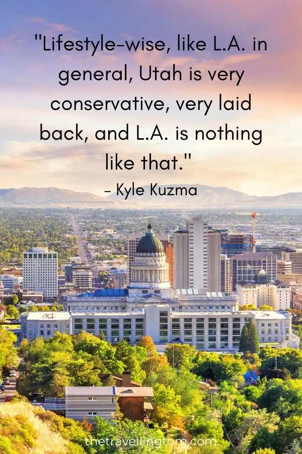 quote about utah culture
