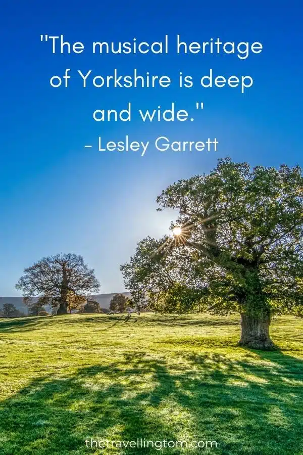 quote about yorkshire culture