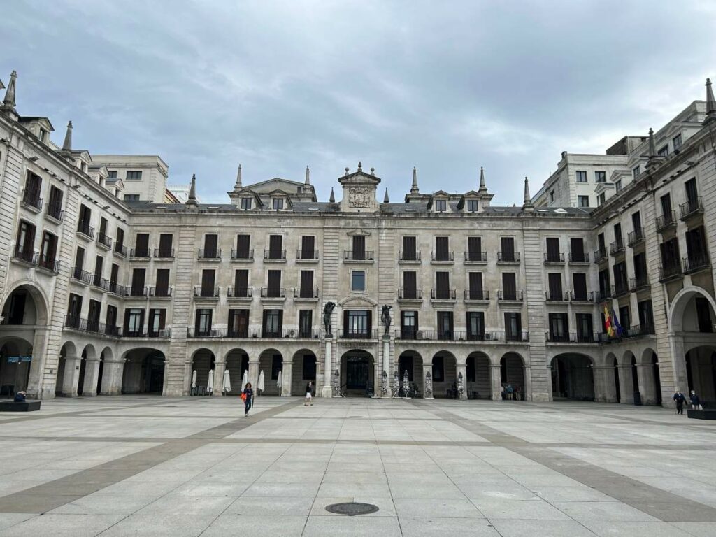 Plaza Porticada in Santander