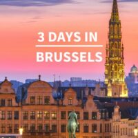 3 days in brussels