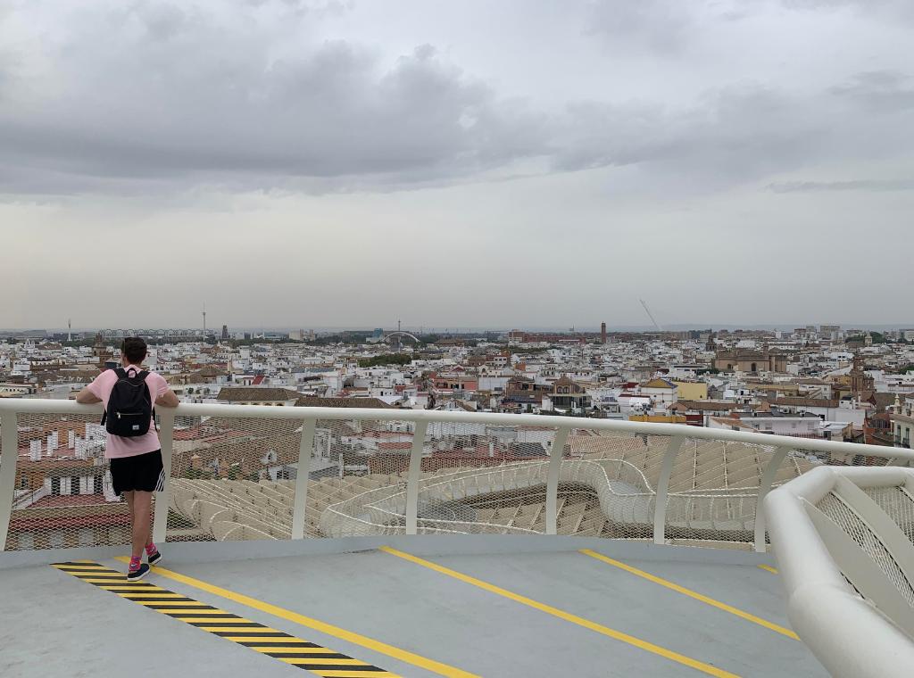 Me atop Las Setas de Sevilla