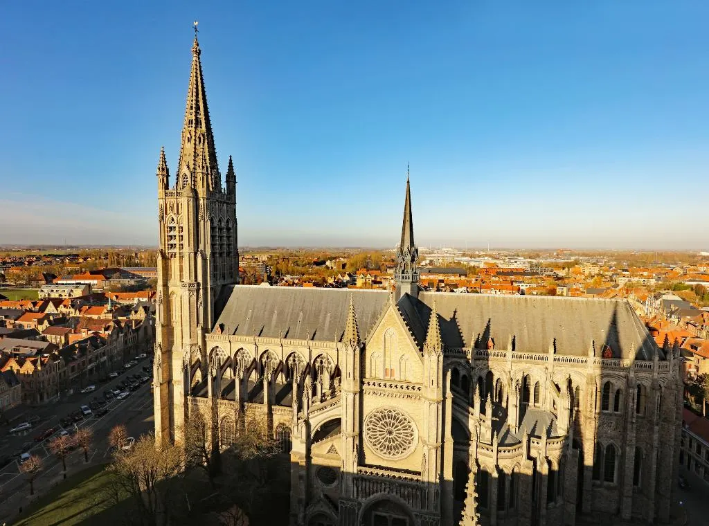 cathedral in Ypres