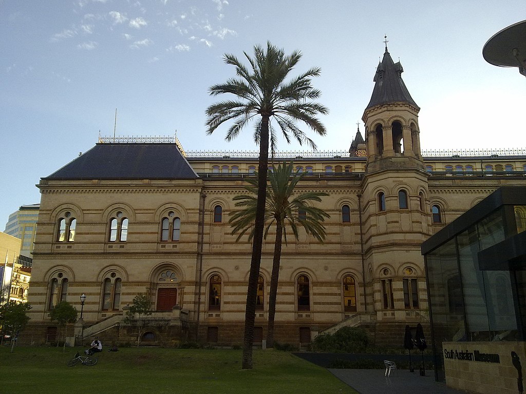 exterior of the south australian museum