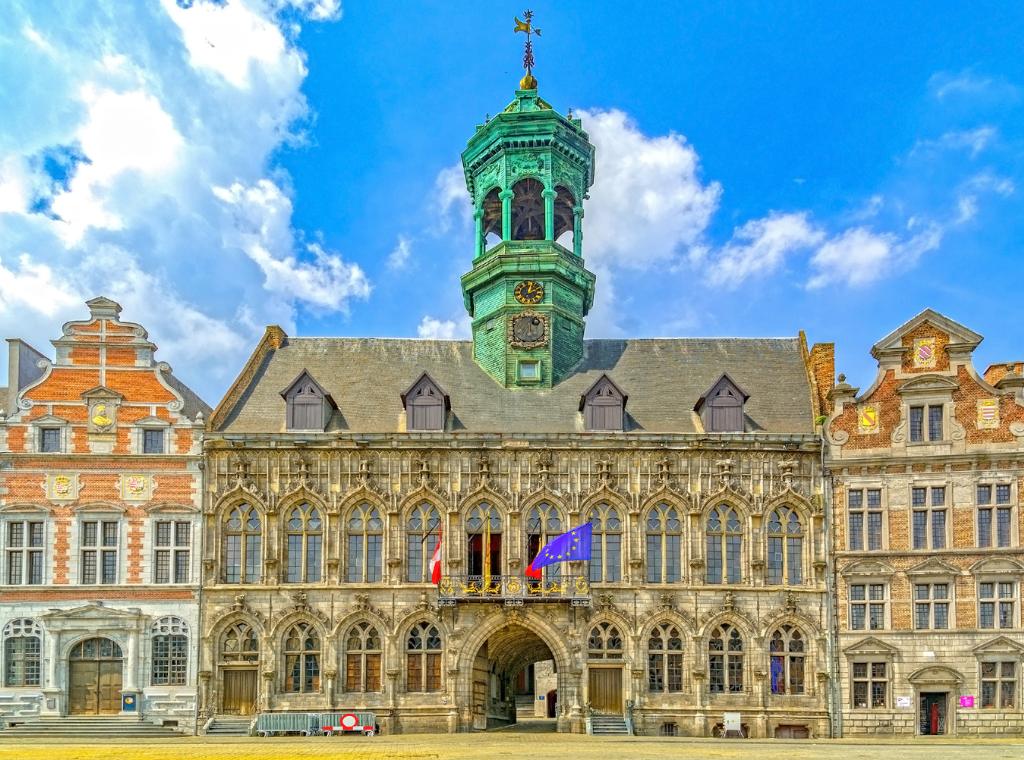 town hall in Mons