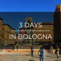 3 days in Bologna
