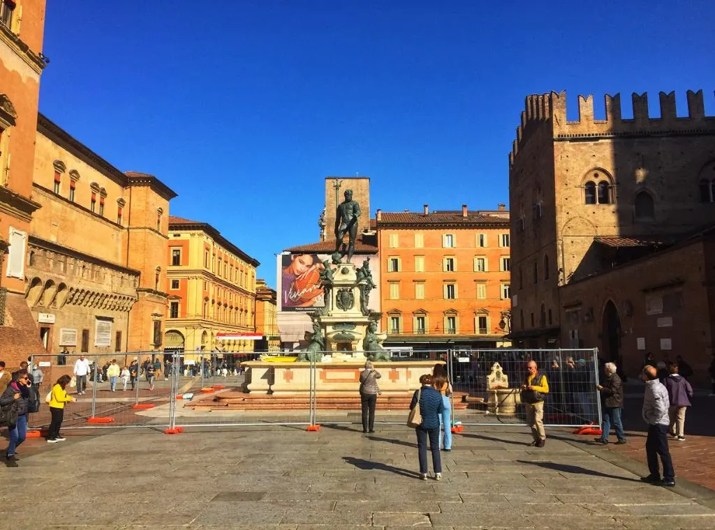 The Neptune statue in Piazza del Nettuno