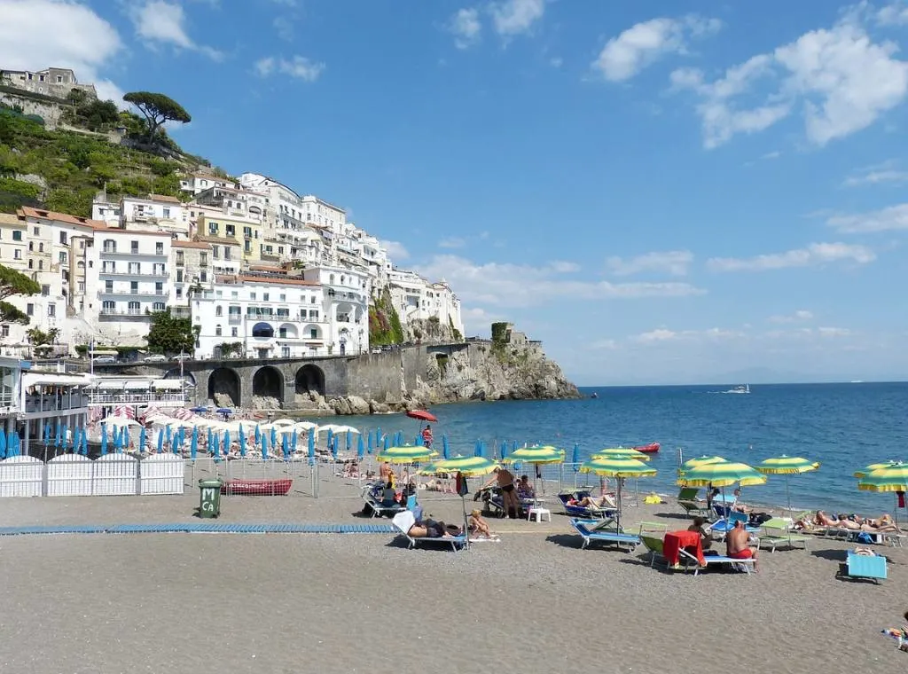 Town of Amalfi on the Amalfi Coast