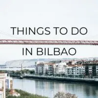 things to do in bilbao