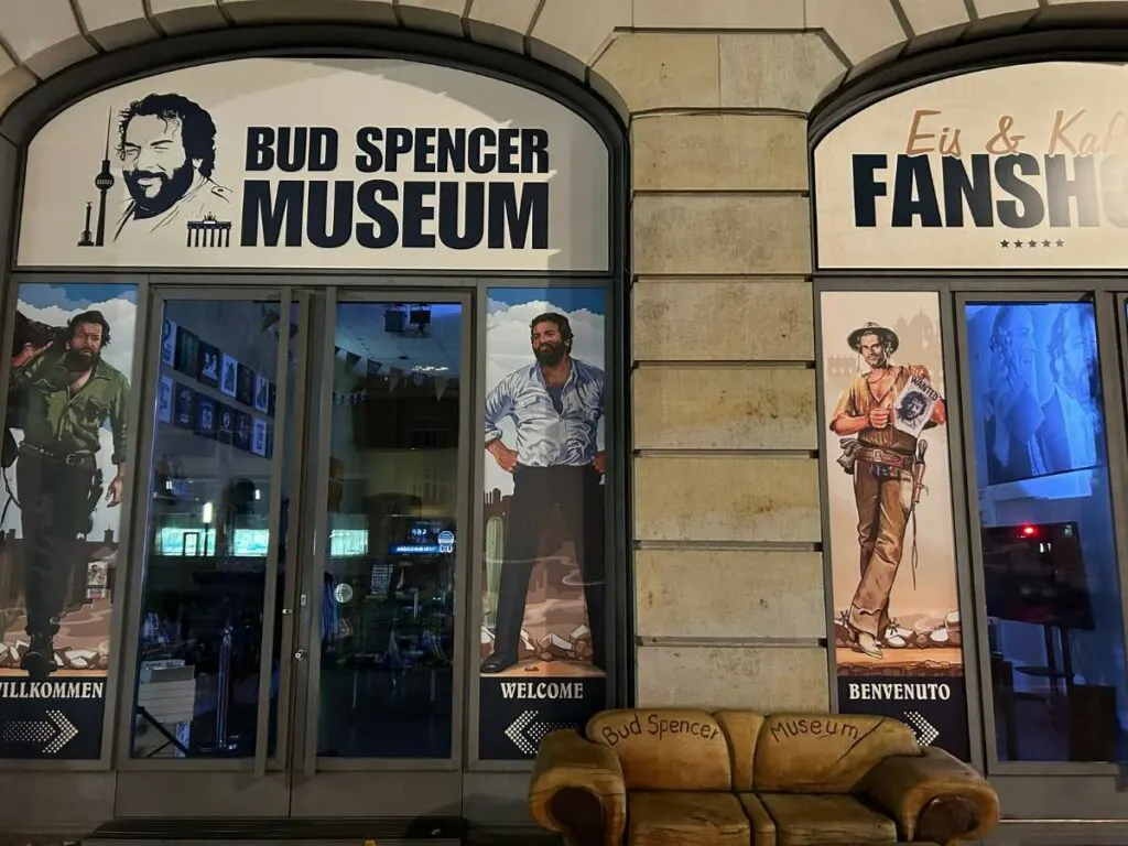 entrance to Bud Spencer Museum