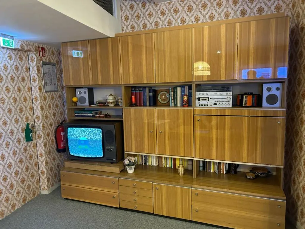 example east german living room in the DDR Museum
