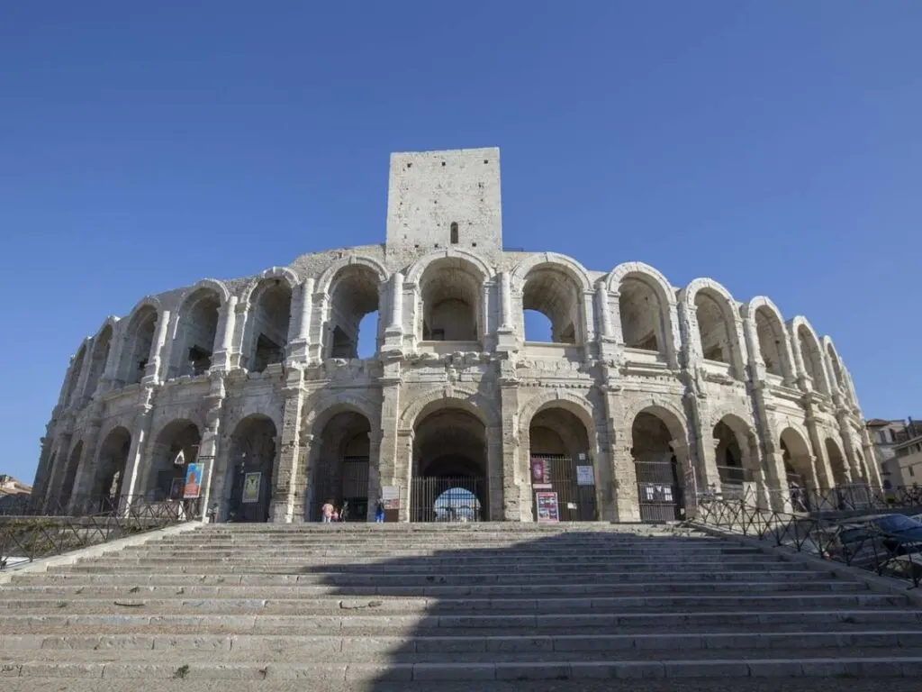 roman amphitheatre in arles