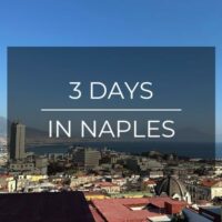 3 days in naples