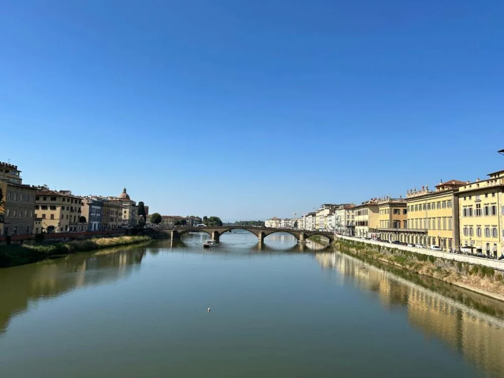 bridge in Florence spanning the river