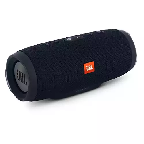 JBL Charge 3 Waterproof Portable Bluetooth Speaker (Black), 1